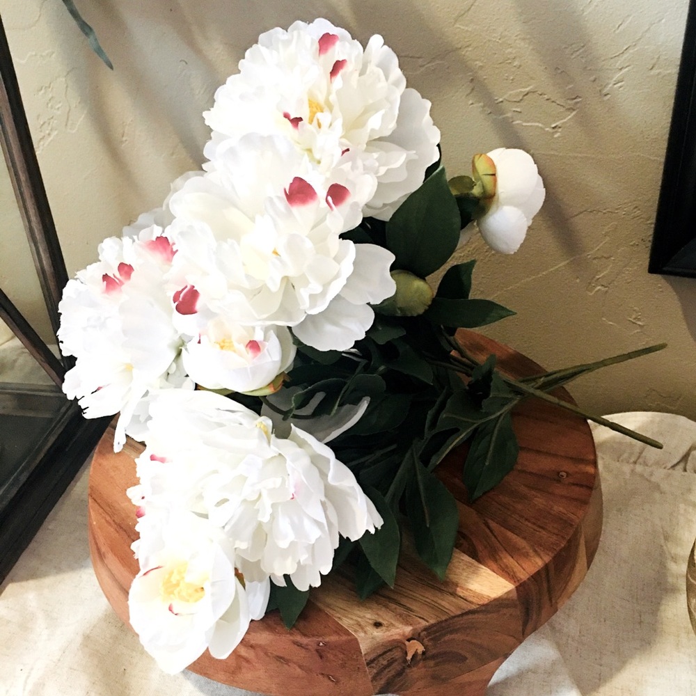 Wedding flowers fake faux floral flower bundle bouquet bridal